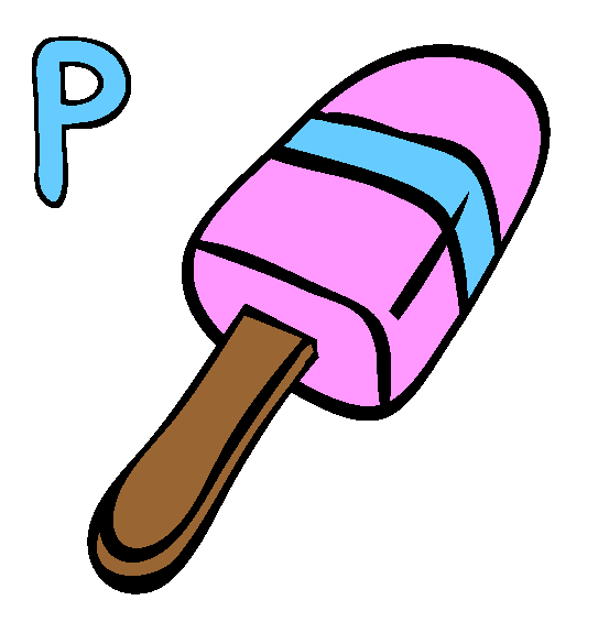 P Coloring Page