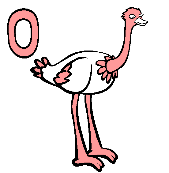 O Coloring Page