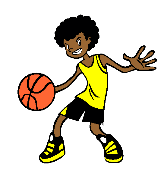 Basketball Coloring Page