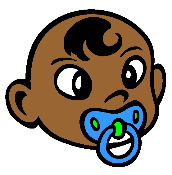 Binky Coloring Page