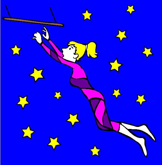 Trapeze Coloring Page