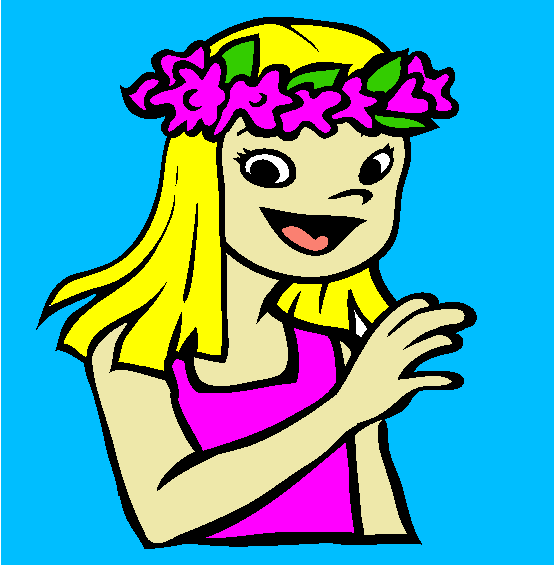 May Day Crown Coloring Page