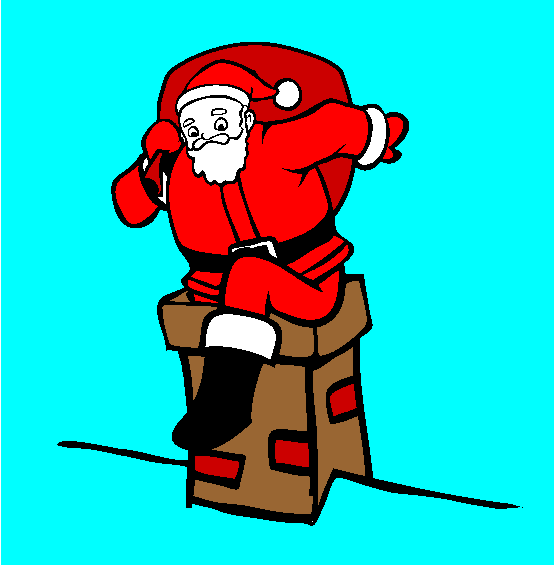 Santa Claus Christmas Coloring Pages