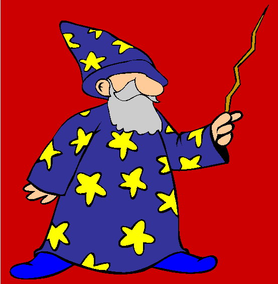 Wizard Coloring Page
