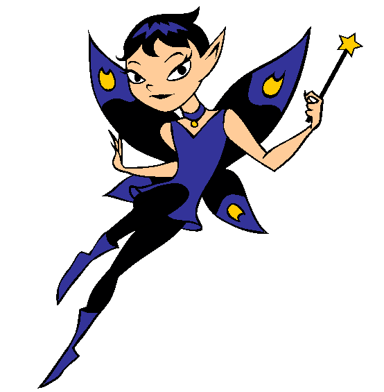 Flying Fairy Coloring Page