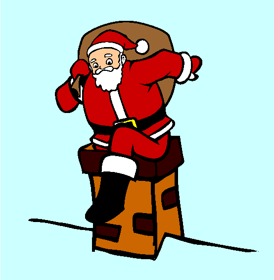 Santa Claus Christmas Coloring Pages