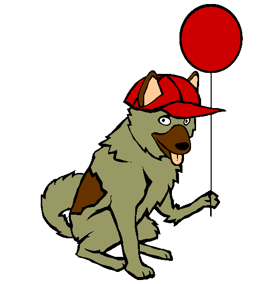 Norwegian Elkhound Coloring Page