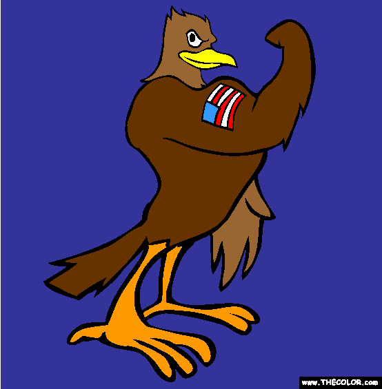 American Eagle Coloring Page