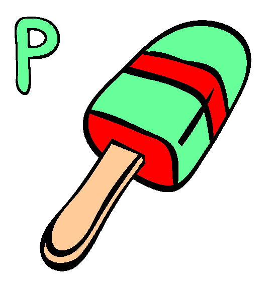 P Coloring Page