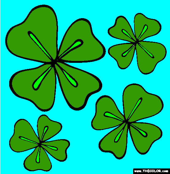 Four Leaf Clover St. Patrick