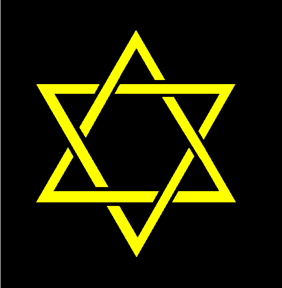 Star of David Coloring Page