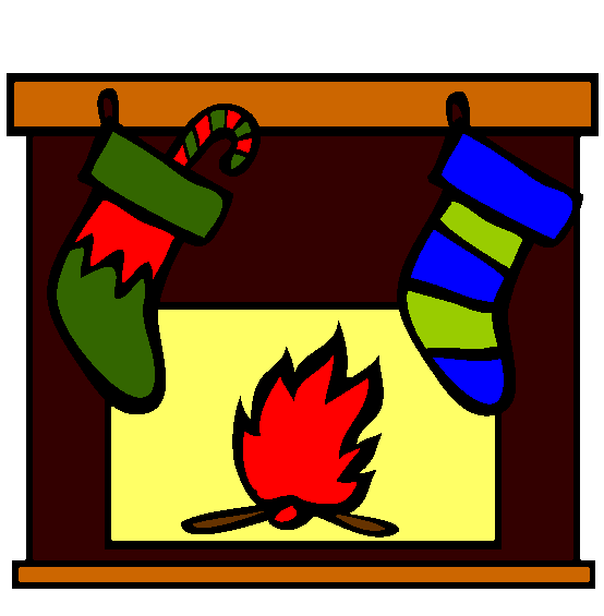 Christmas Stockings Online Coloring Page