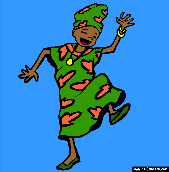 Nigeria Coloring Page