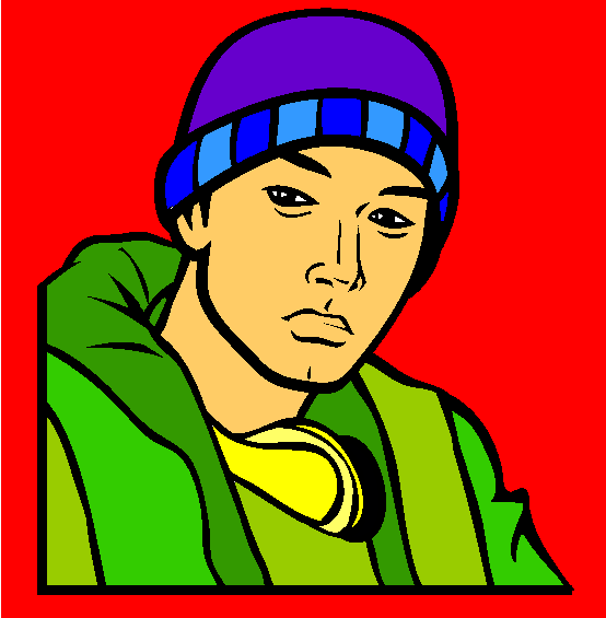 Eminem Marshall Mathers Coloring Page