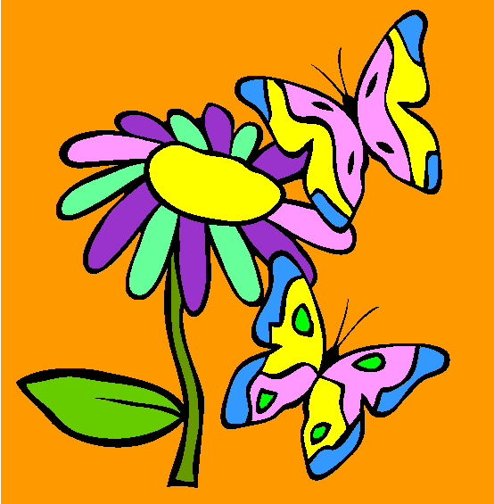 Butterflies Coloring Page