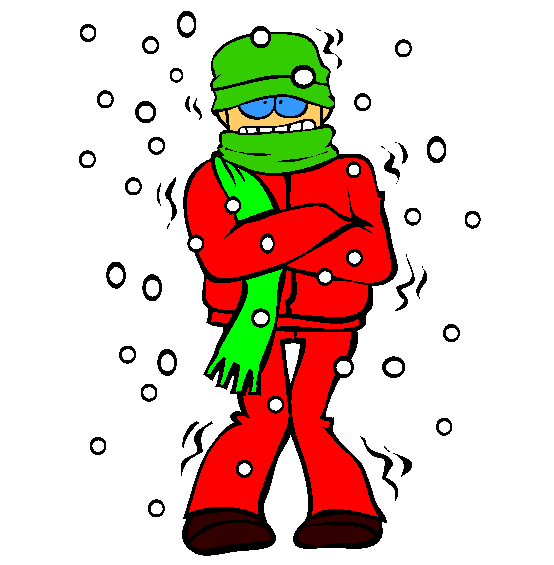 Freezing Coloring Page