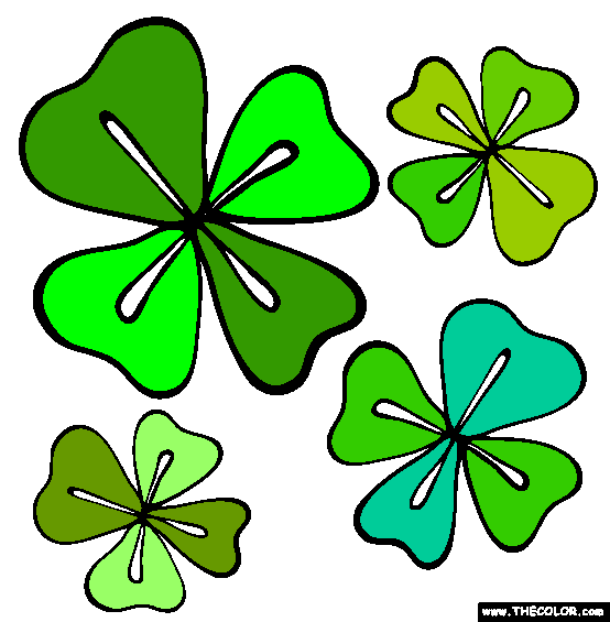 Four Leaf Clover St. Patrick