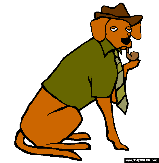 Rhodesian Ridgeback Coloring Page