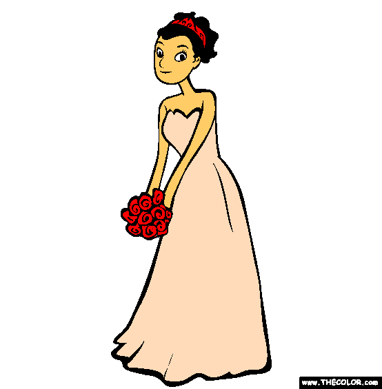 Quinceanera Coloring Page