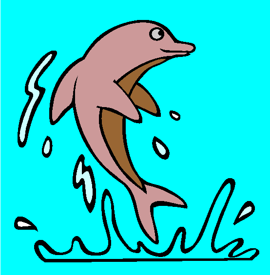 Dolphin Coloring Page