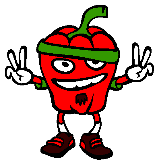 Bell Pepper Coloring Page