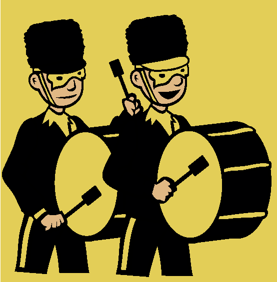 Marching Band Coloring Page