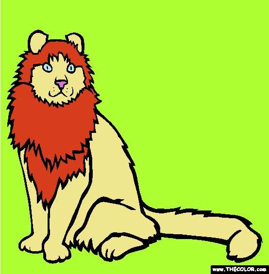 American Curl Cat Coloring Page