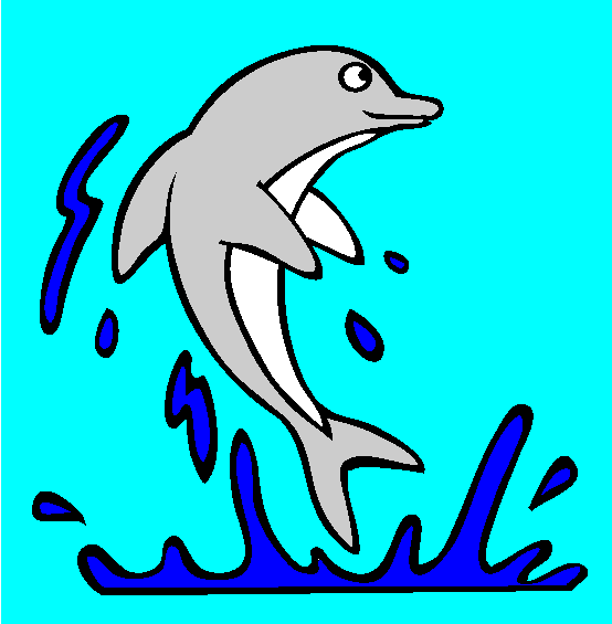 Dolphin Coloring Page