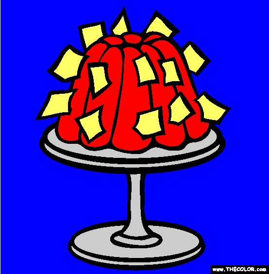 Jelly Nachos Coloring Page