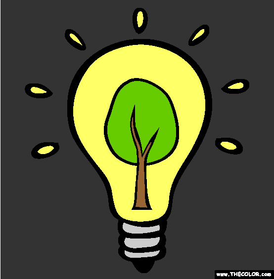 Going Green Ideas to Save the Environment Coloring