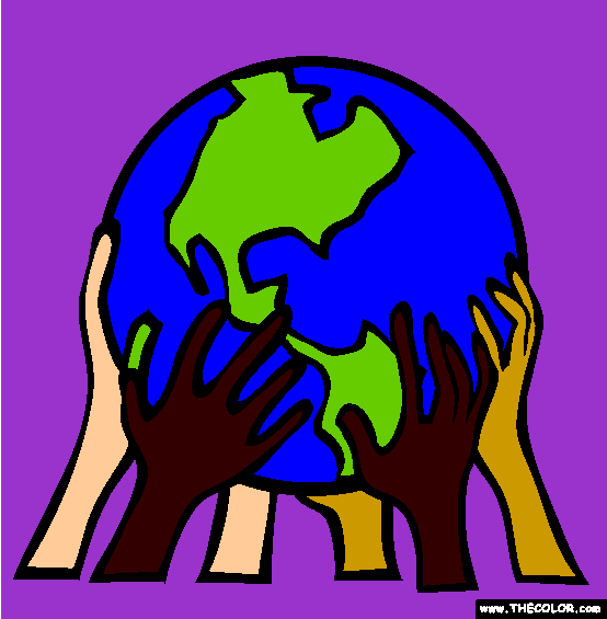 Our Planet Coloring Page