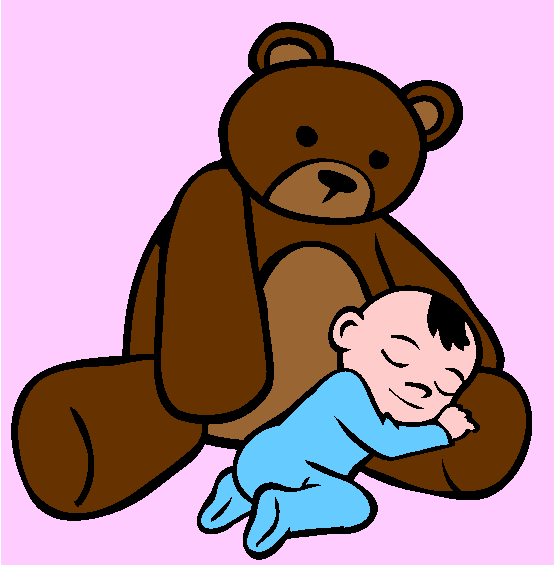 First Teddy Bear Coloring Page