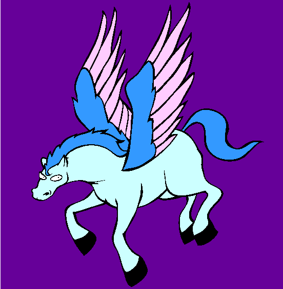 Pegasus Coloring Page