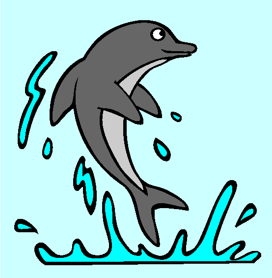 Dolphin Coloring Page