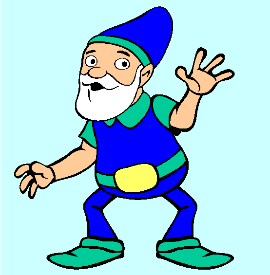 Gnome Coloring Page