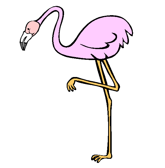 Flamingo Coloring Page