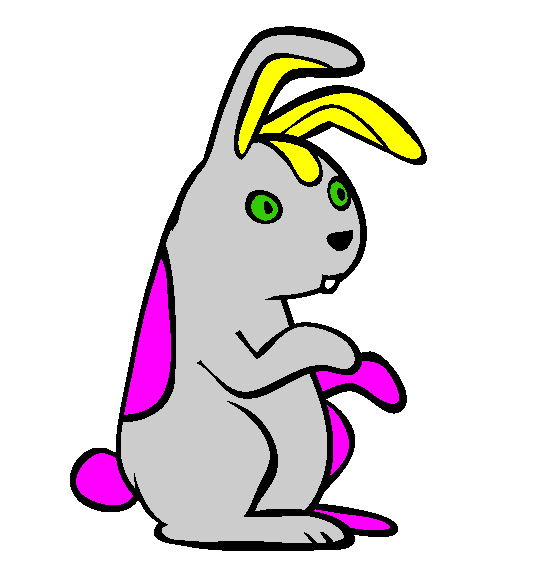 Easter Bunny Coloring Page