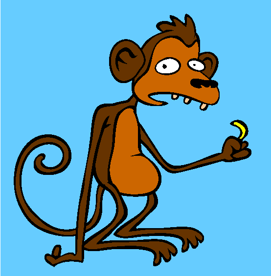Year of the Monkey Coloring Page