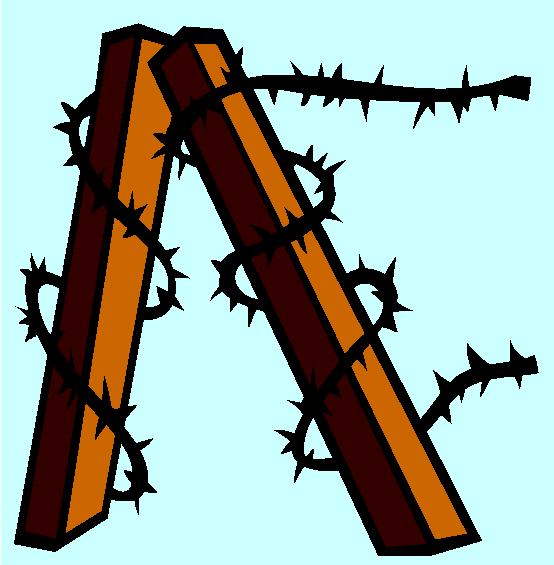 Barbed Wire Coloring Page