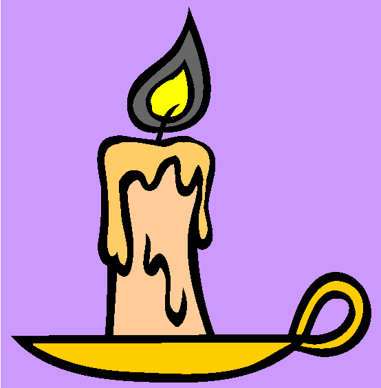 The Candle Coloring Page