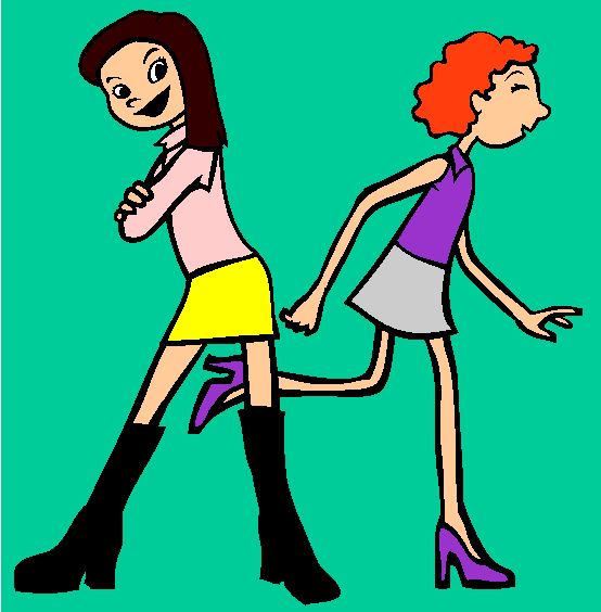 High Heels Coloring Page