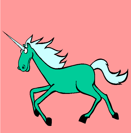 Unicorn Coloring Page