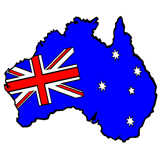 Australian Map Coloring Page