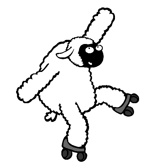 Lamb Coloring Page