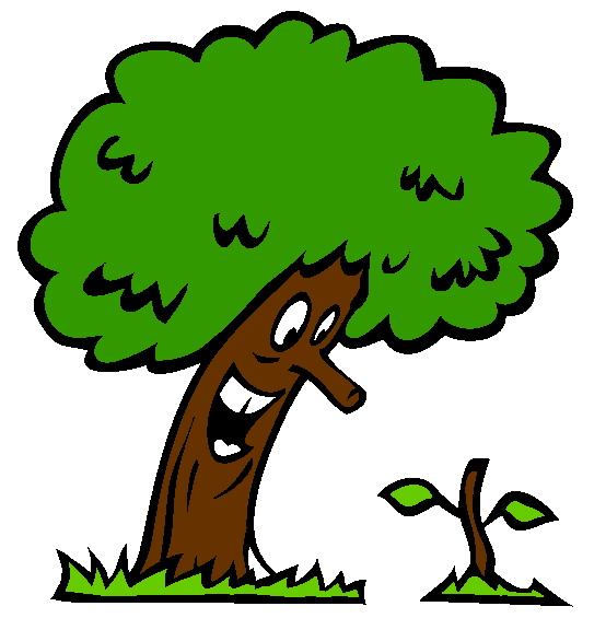 Happy Tree Arbor Day Online Coloring Page