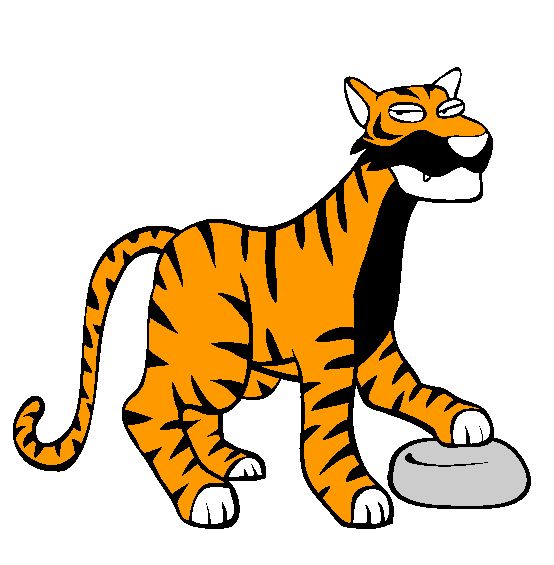 Year of the Tiger Coloring Page
