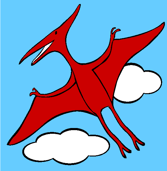 Pterodactyl Coloring Page