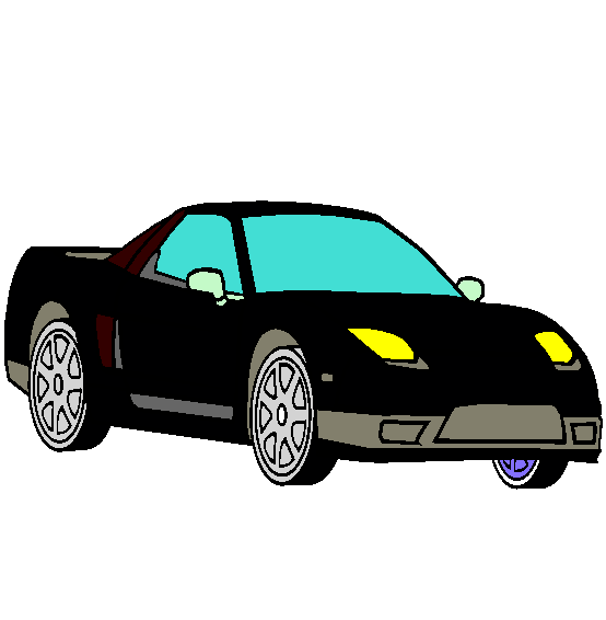 Acura NSX Coloring Page