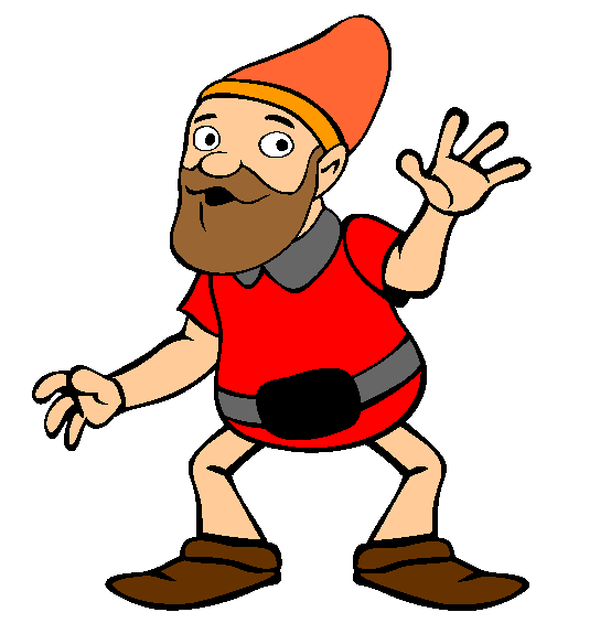 Gnome Coloring Page