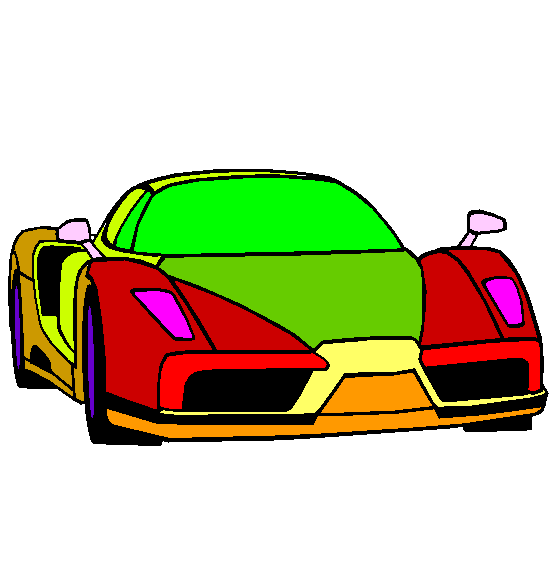 Ferrari Enzo Coloring Page